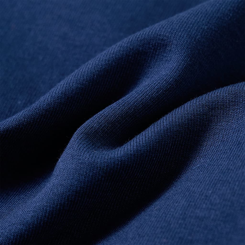 Kinder-Sweatshirt Marineblau 140