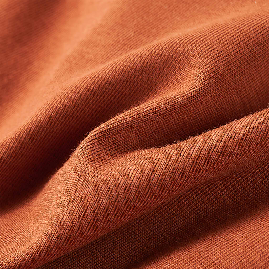 Kinder-Langarmshirt Cognac 104
