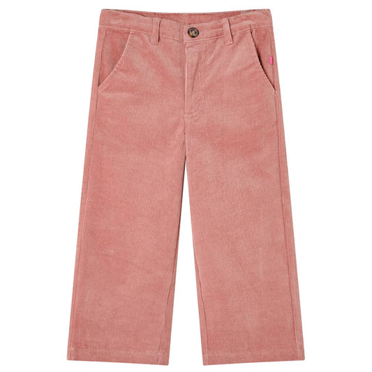 Kinderhose Cord Altrosa 92