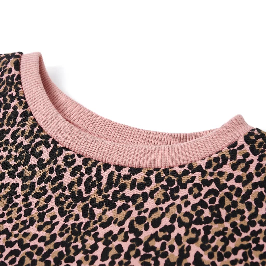 Kinder-Sweatshirt Mittelrosa 116