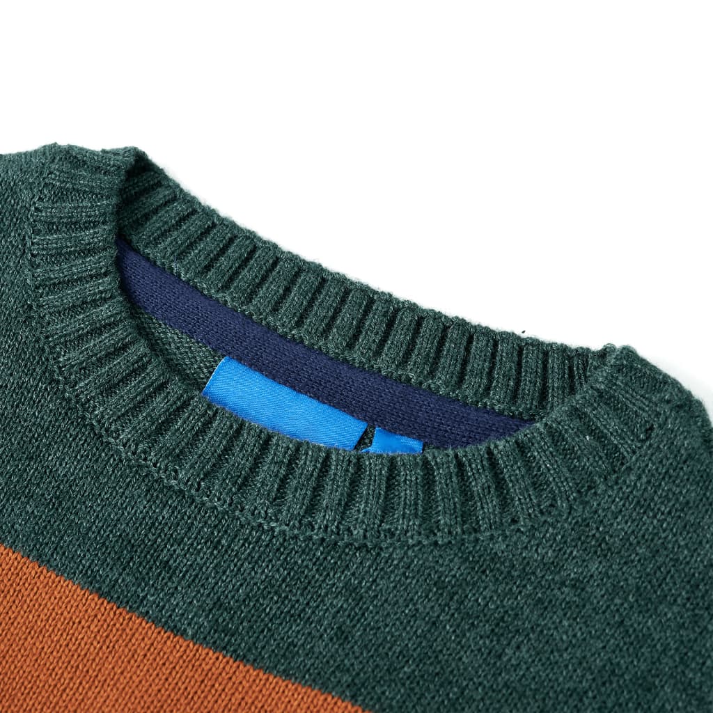 Kinderpullover Gestrickt Mehrfarbig 104