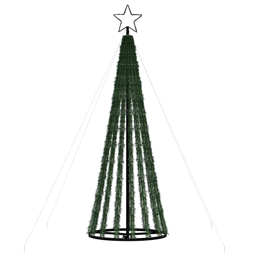 LED Weihnachtsbaum 275 LEDs Blau 180 cm