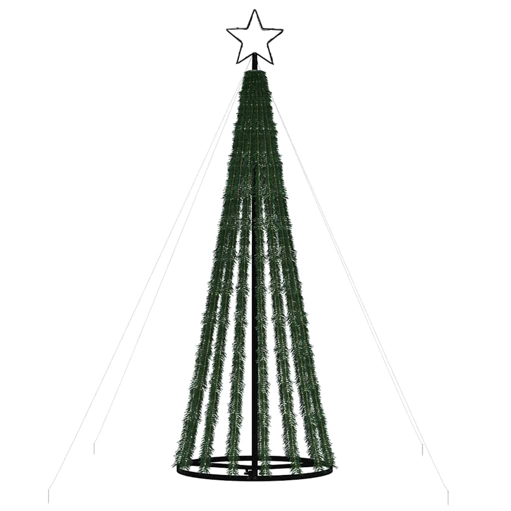 LED Weihnachtsbaum 275 LEDs Mehrfarbig 180 cm