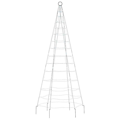 LED-Weihnachtsbaum 200 LEDs Kaltweiß 180 cm
