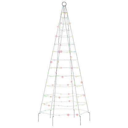LED-Weihnachtsbaum 200 LEDs Mehrfarbig 180 cm