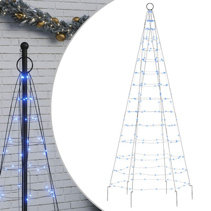 LED-Weihnachtsbaum 200 LEDs Blau 180 cm