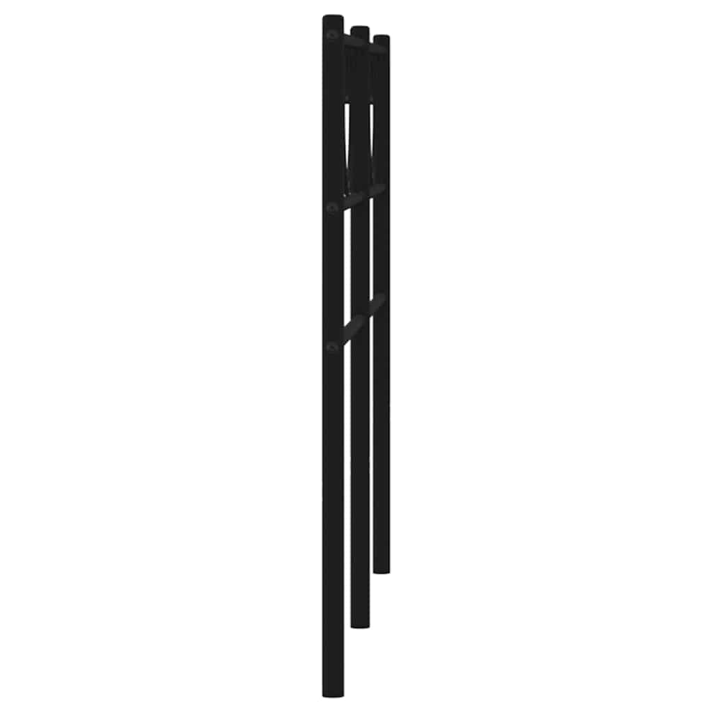 Ersatz-Kopfteil Metall Schwarz 120 cm