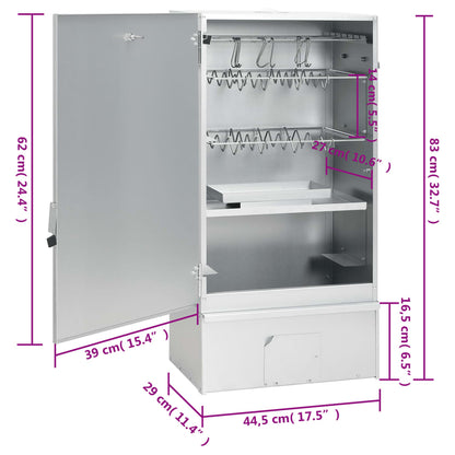 Räucherofen mit Kaltrauchgenerator Verzinkter Stahl