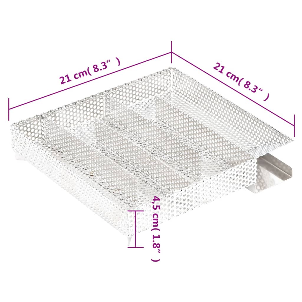 Räucherofen mit Kaltrauchgenerator Verzinkter Stahl