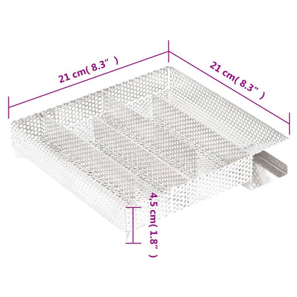 Räucherofen mit Kaltrauchgenerator Verzinkter Stahl