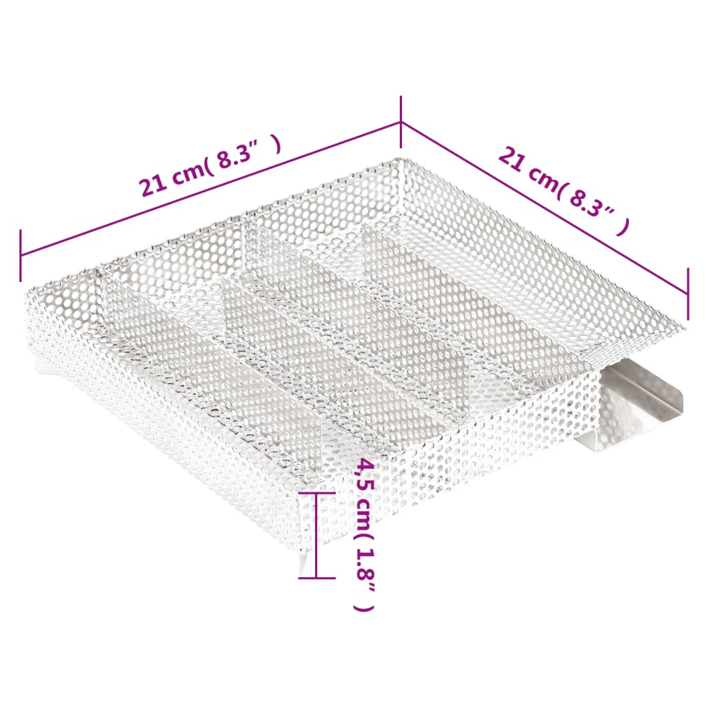 Räucherofen mit Kaltrauchgenerator Verzinkter Stahl