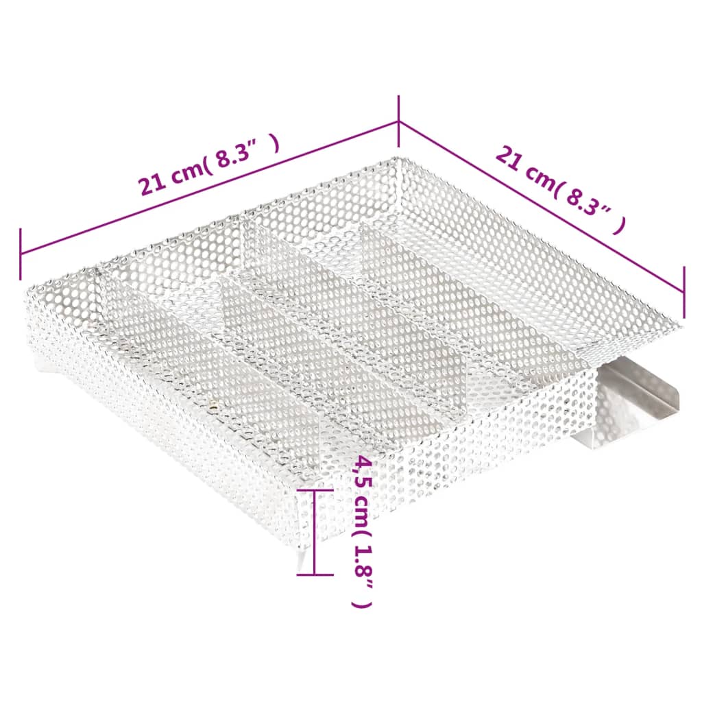 Räucherofen mit Kaltrauchgenerator Verzinkter Stahl