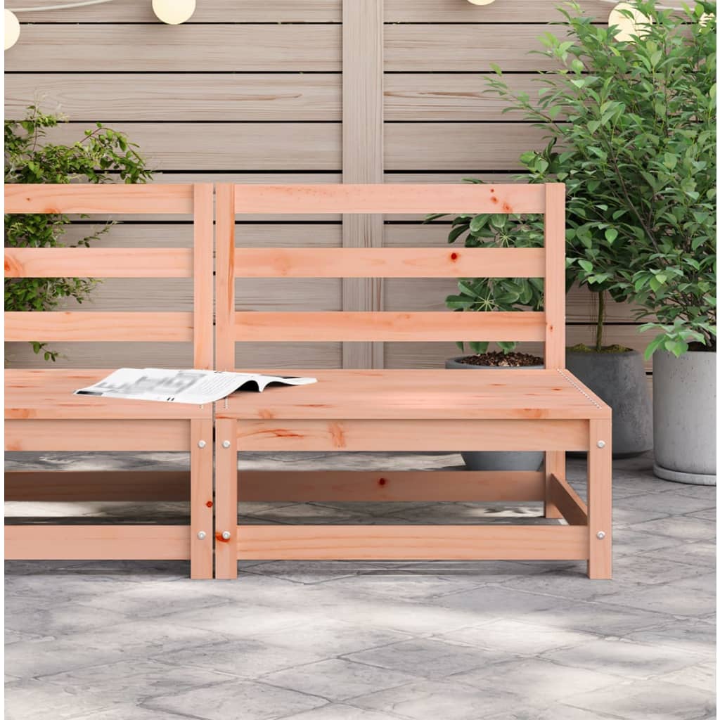 Canapé de jardin sans accoudoirs 70x70x67 cm en bois de Douglas massif