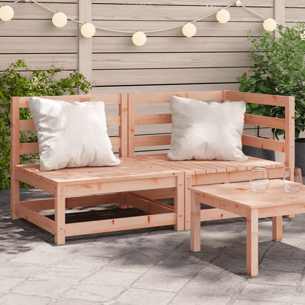 Gartensofa 2-Sitzer Massivholz Douglasie