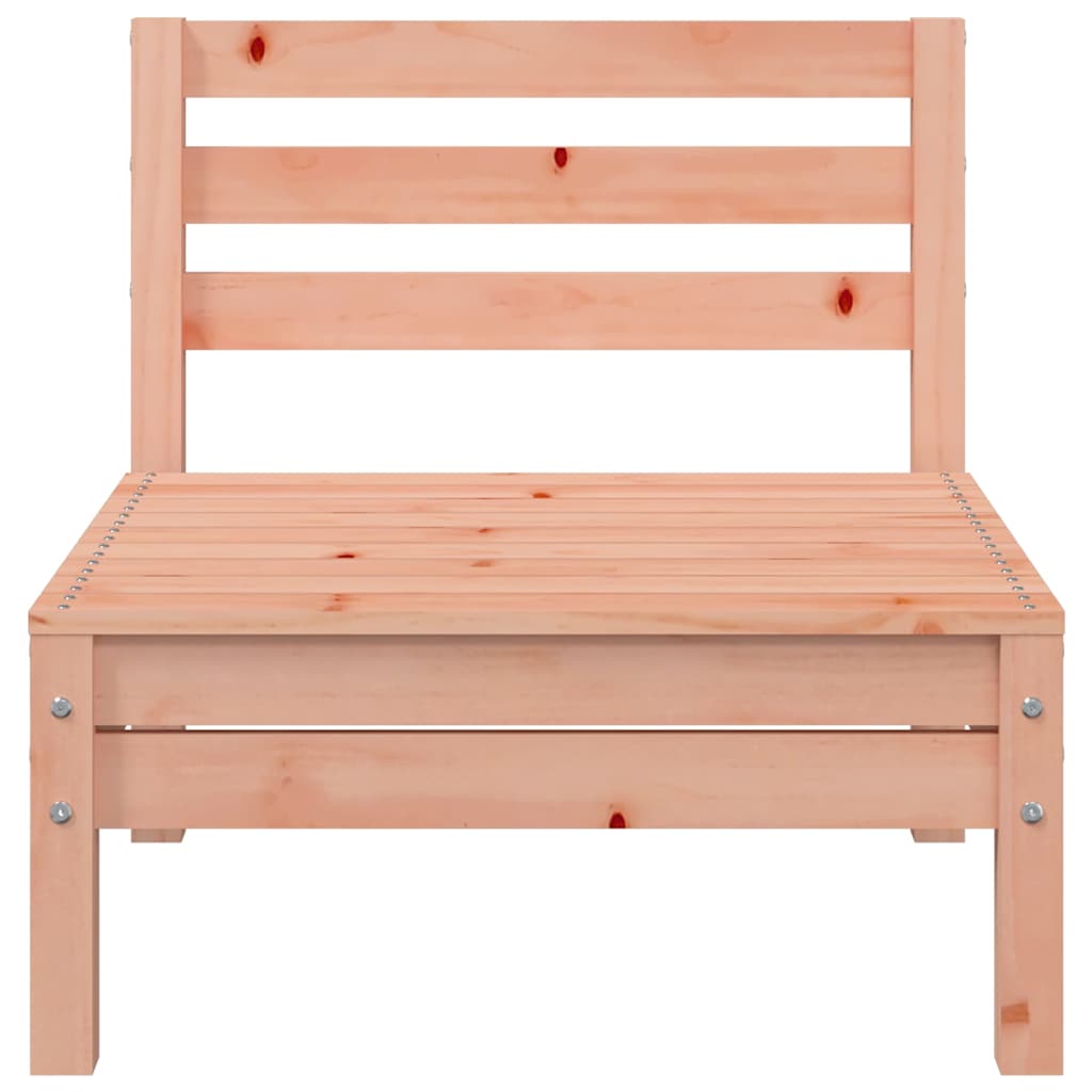 Canapés de jardin sans accoudoirs 2 pièces en bois de Douglas massif.