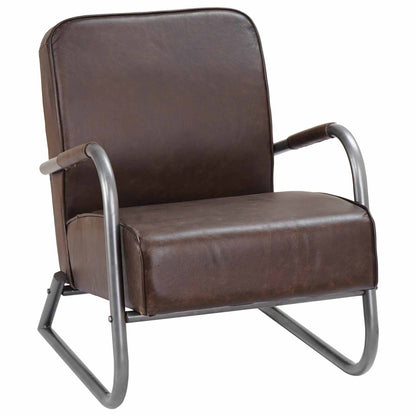 Sessel Braun Echtleder