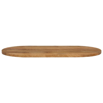 Tischplatte 110x40x3,8 cm Oval Massivholz Mango