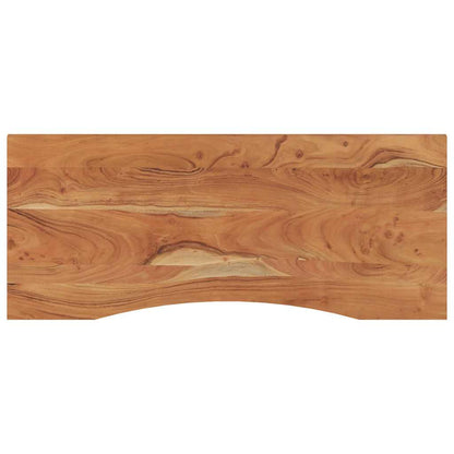 Schreibtischplatte 110x50x2,5 cm Rechteckig Massivholz Akazie