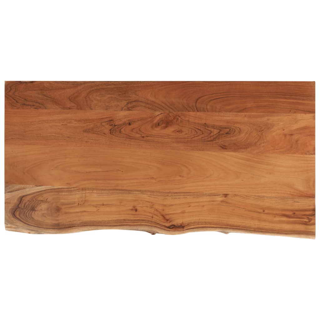 Waschtischplatte 120x60x3,8 cm Rechteckig Massivholz Akazie