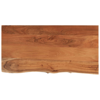Waschtischplatte 120x60x3,8 cm Rechteckig Massivholz Akazie