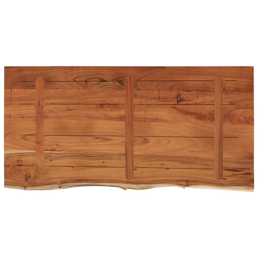 Waschtischplatte 120x60x3,8 cm Rechteckig Massivholz Akazie