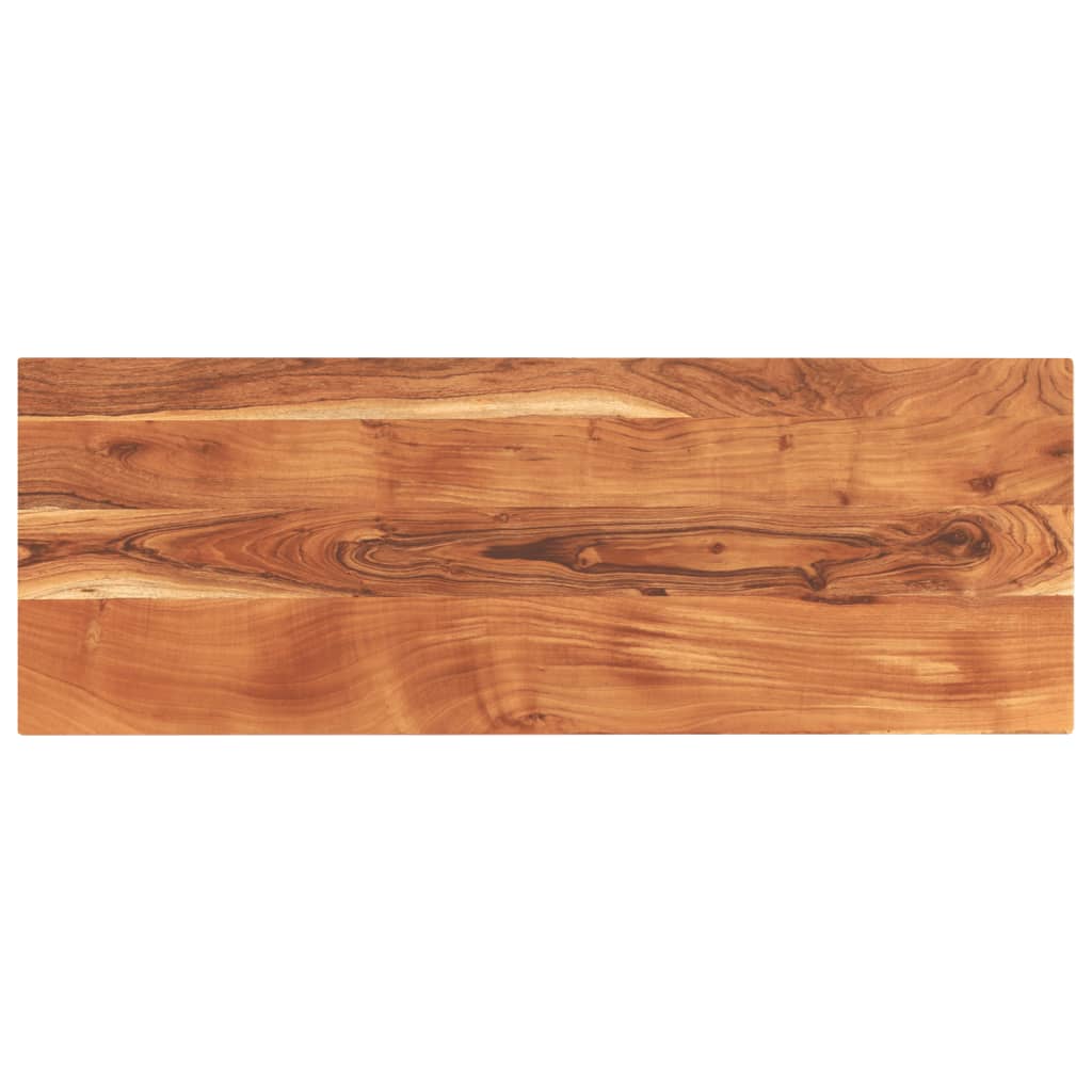 Tischplatte 160x50x2,5 cm Rechteckig Massivholz Akazie