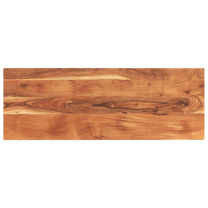 Tischplatte 160x50x2,5 cm Rechteckig Massivholz Akazie