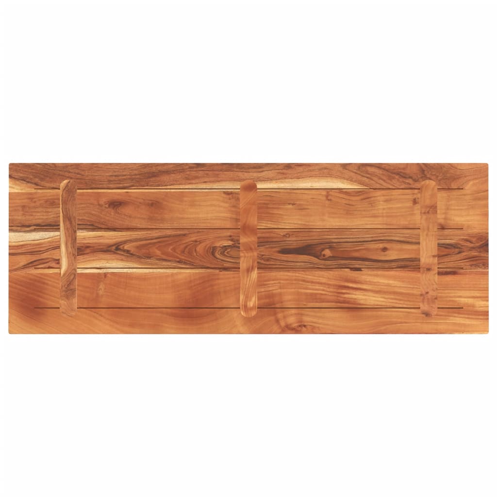 Tischplatte 160x50x2,5 cm Rechteckig Massivholz Akazie