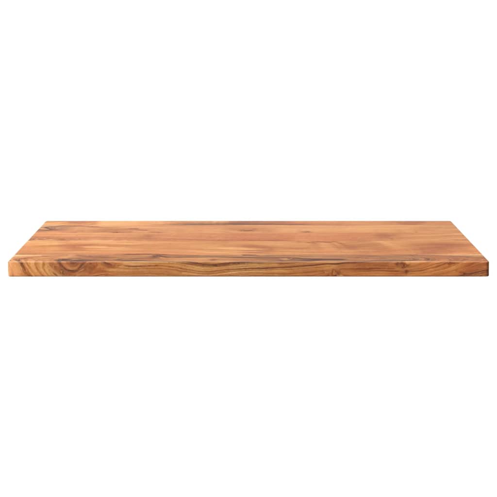 Tischplatte 80x60x2,5 cm Rechteckig Massivholz Akazie