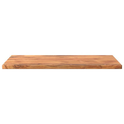 Tischplatte 80x60x2,5 cm Rechteckig Massivholz Akazie