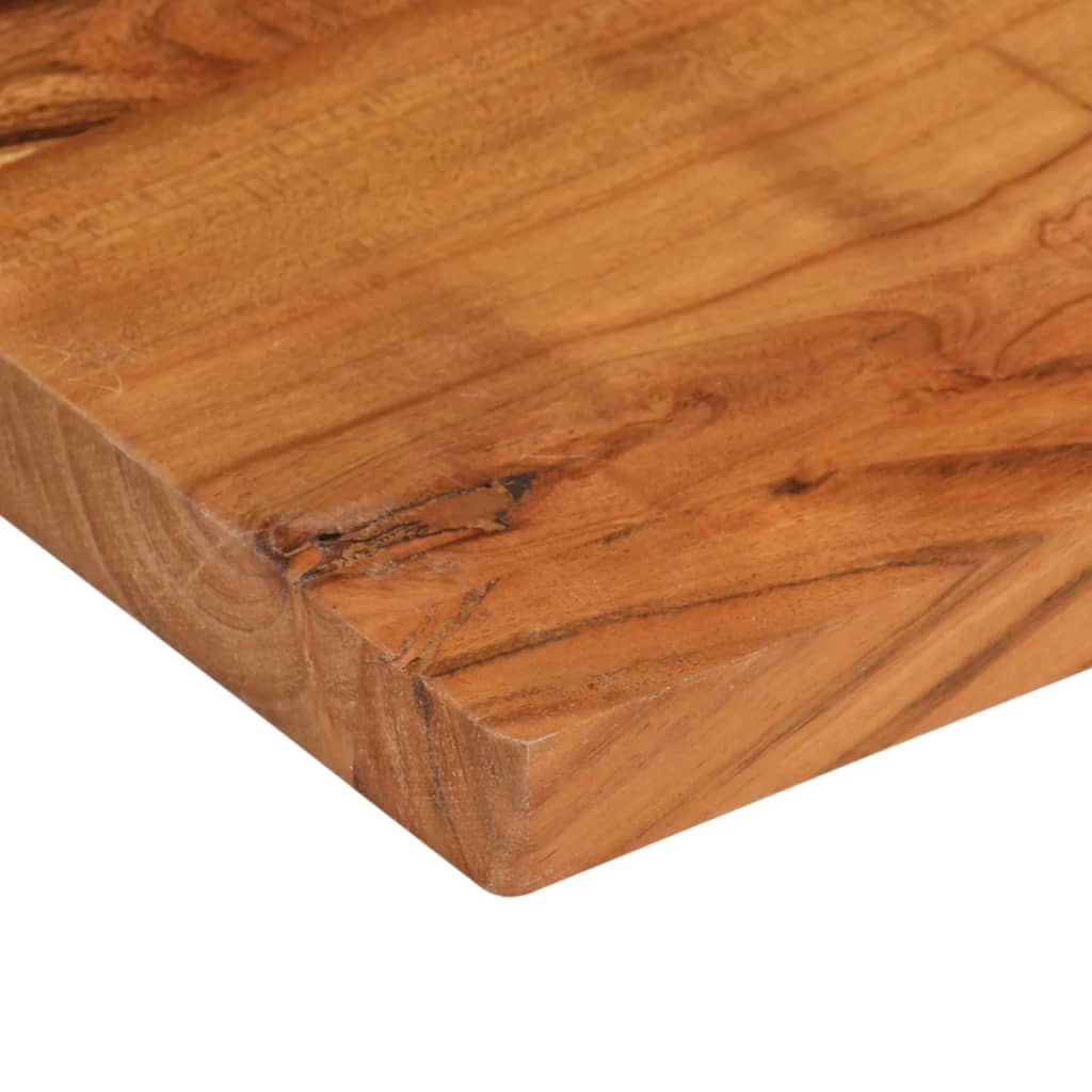 Tischplatte 110x60x2,5 cm Rechteckig Massivholz Akazie