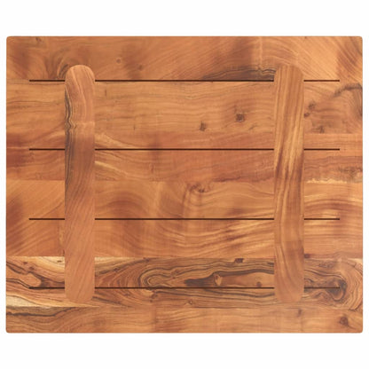 Tischplatte 60x50x3,8 cm Rechteckig Massivholz Akazie