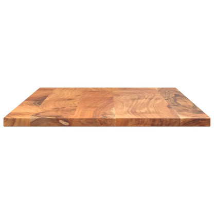 Tischplatte 80x50x3,8 cm Rechteckig Massivholz Akazie
