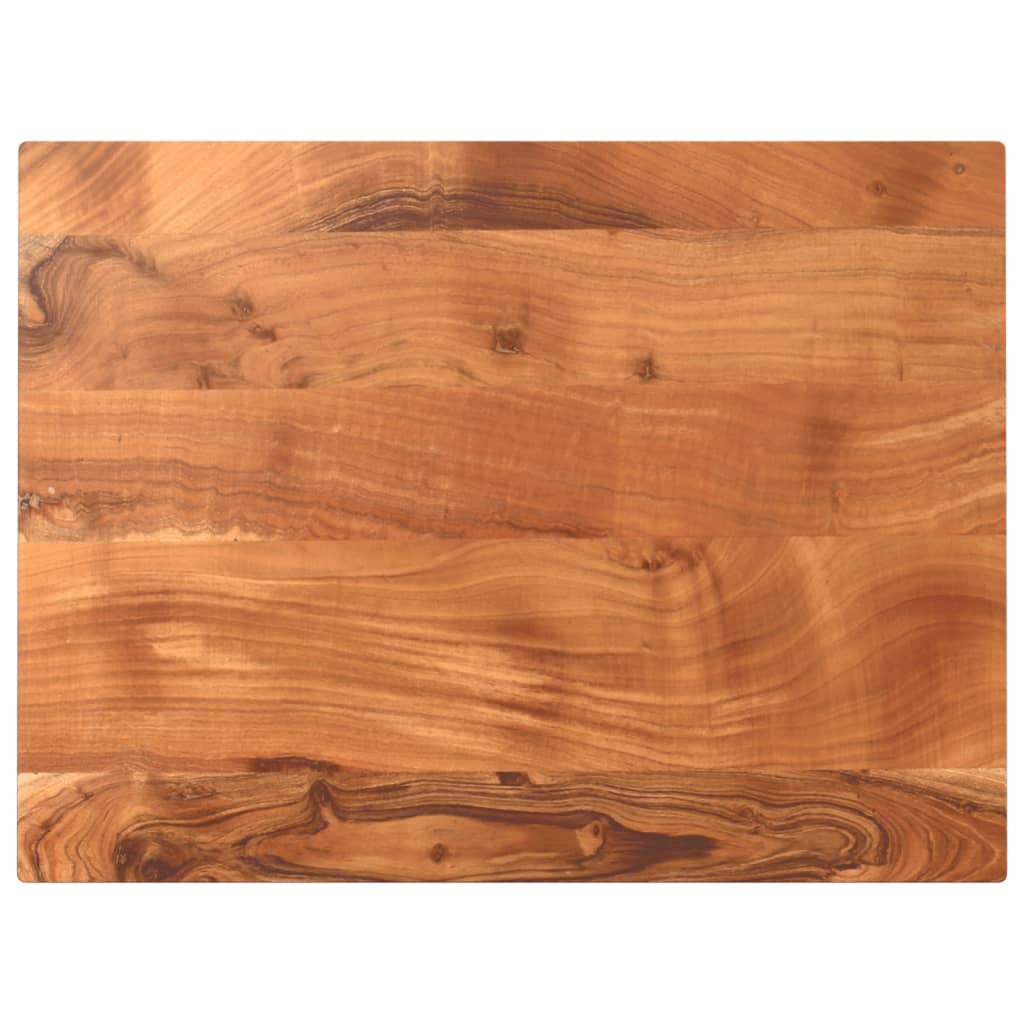 Tischplatte 90x50x3,8 cm Rechteckig Massivholz Akazie