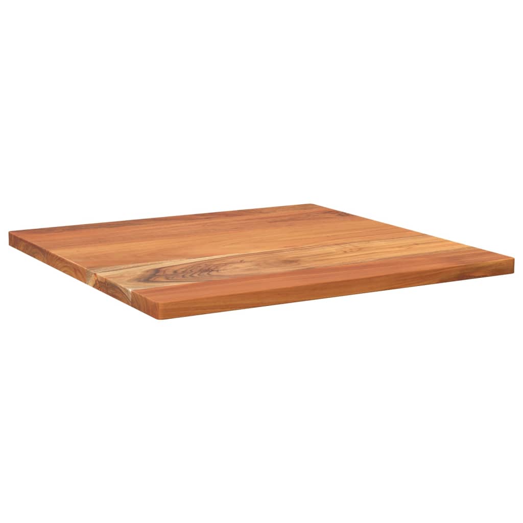 Tischplatte 60x60x3,8 cm Quadratisch Massivholz Akazie