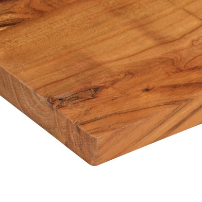 Tischplatte 80x60x3,8 cm Rechteckig Massivholz Akazie