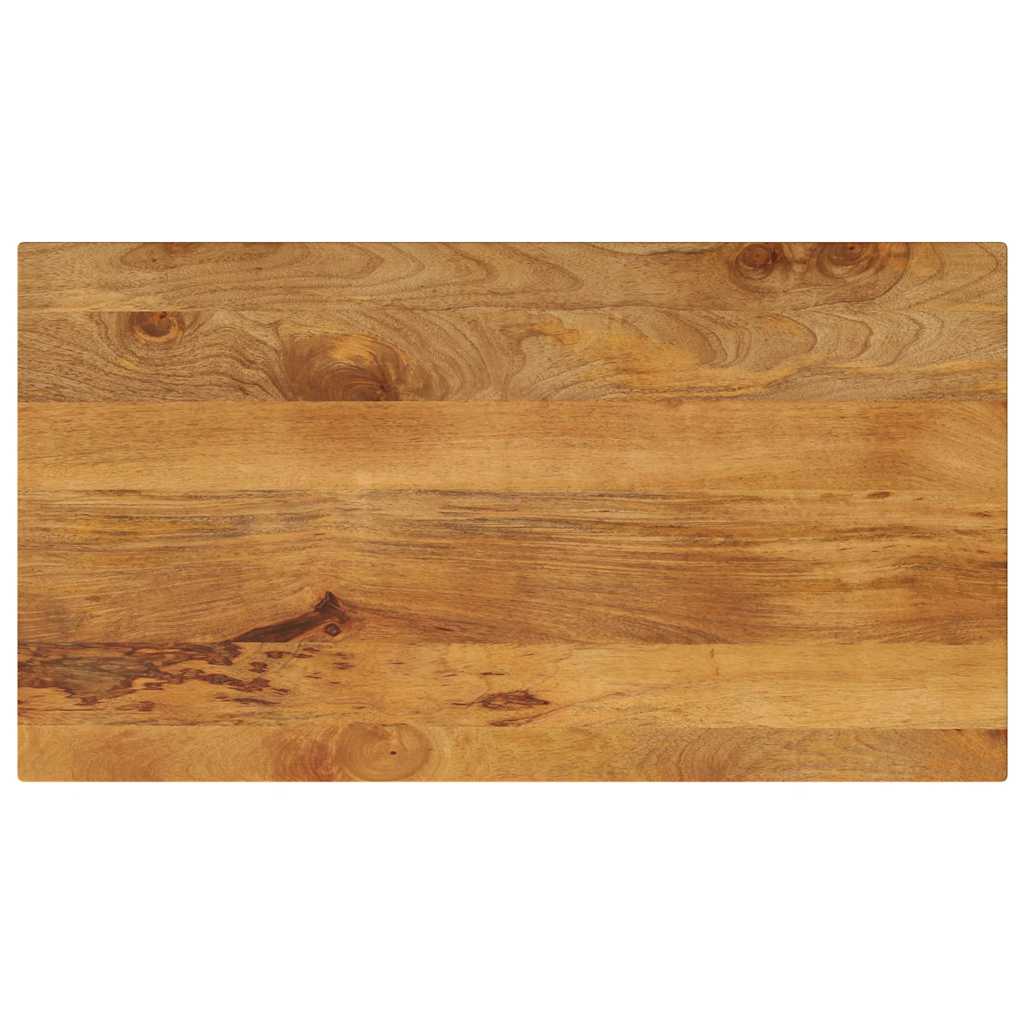 Tischplatte 100x60x2,5 cm Rechteckig Massivholz Mango