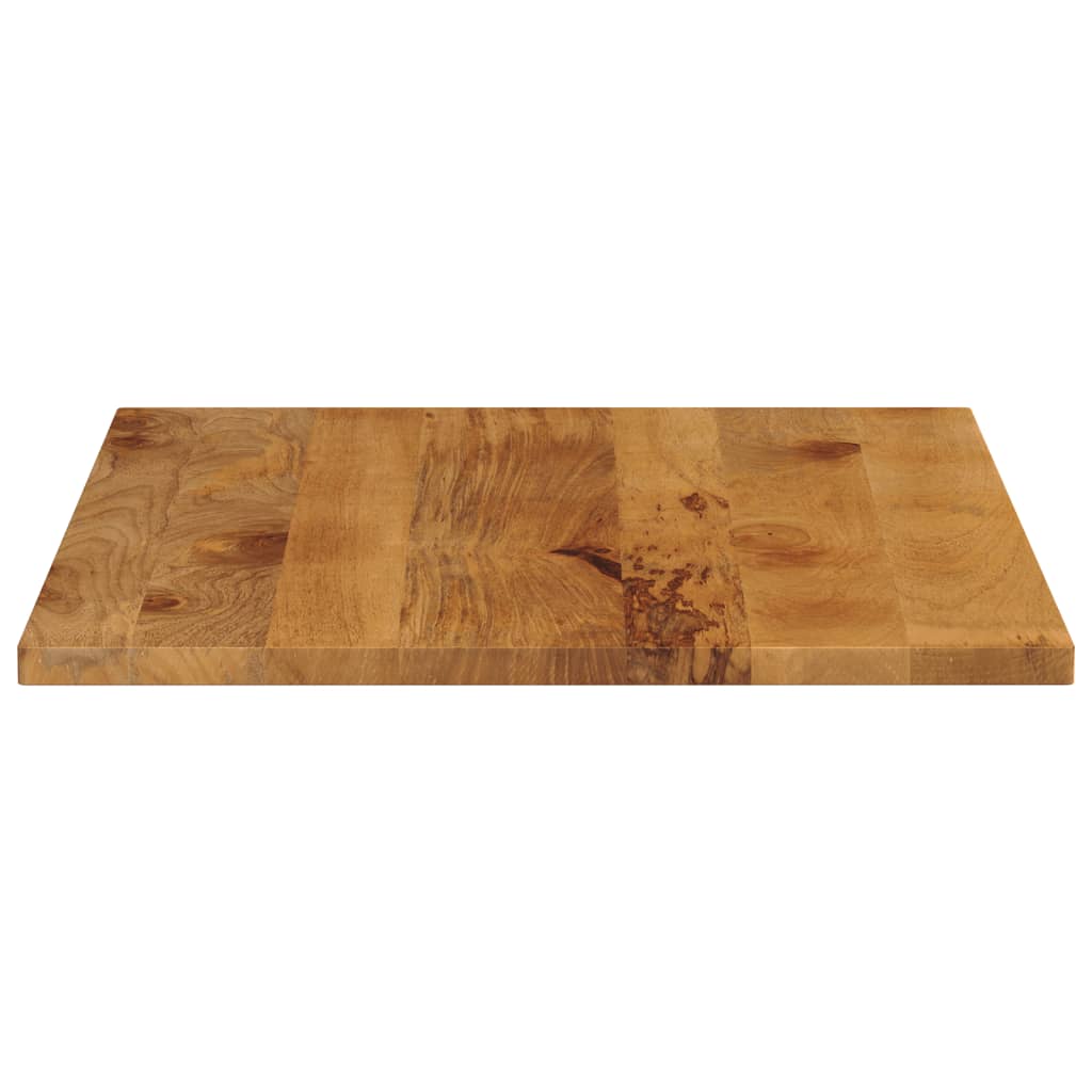 Tischplatte 90x80x2,5 cm Rechteckig Massivholz Mango