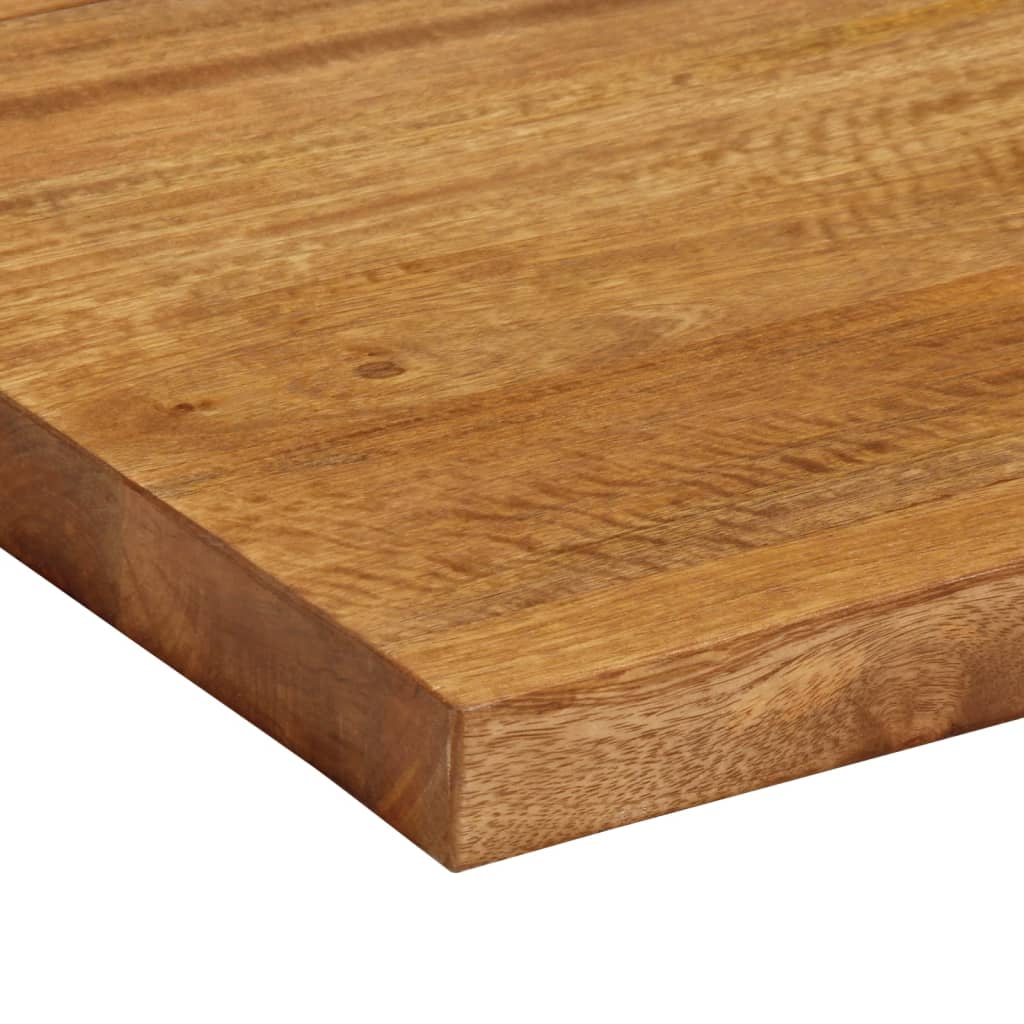 Tischplatte 90x80x2,5 cm Rechteckig Massivholz Mango