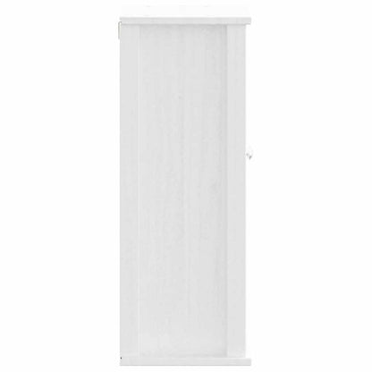 Bad-Wandschrank BERG Weiß 40x27x71,5 cm Massivholz Kiefer