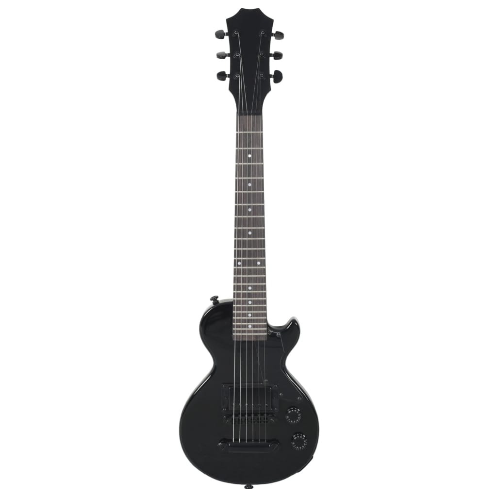 Guitare électrique pour enfants avec étui noir 3/4 30"