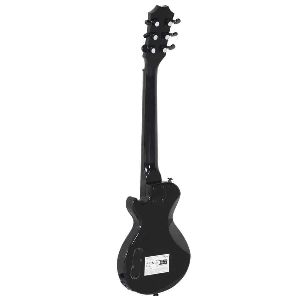 E-Gitarre für Kinder mit Tasche Schwarz 3/4 30"