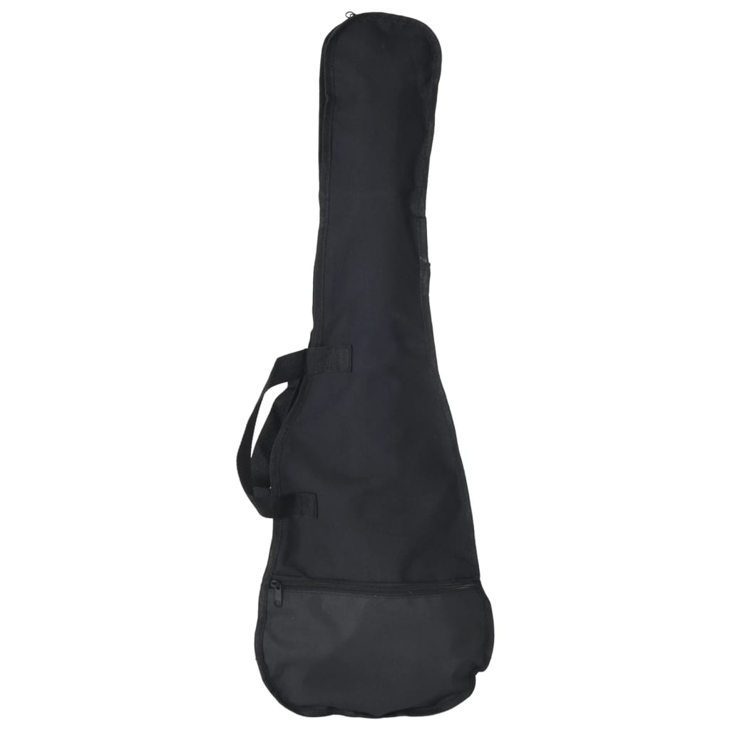 E-Gitarre für Kinder mit Tasche Braun und Schwarz 3/4 30"