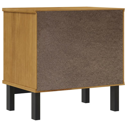 Nachttisch FLAM 49x35x50 cm Massivholz Kiefer