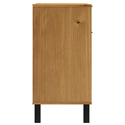 Sideboard FLAM 80x40x80 cm Massivholz Kiefer