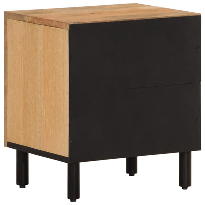 Nachttisch 40x33x46 cm Massivholz Mango