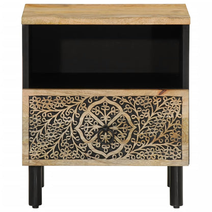 Nachttisch 40x33x46 cm Massivholz Mango