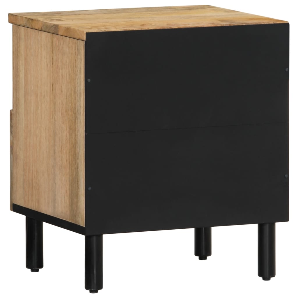 Nachttisch 40x33x46 cm Massivholz Mango