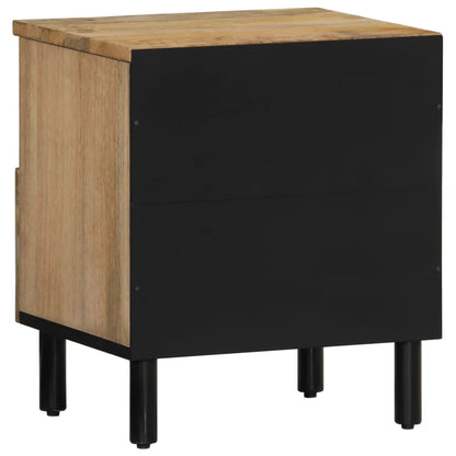 Nachttische 2 Stk. 40x33x46 cm Massivholz Mango