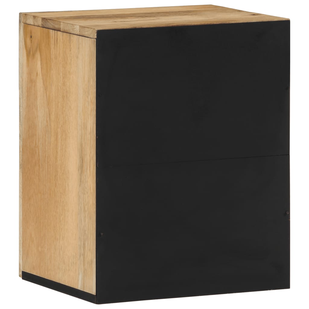 Bad-Wandschrank 38x33x48 cm Massivholz Mango